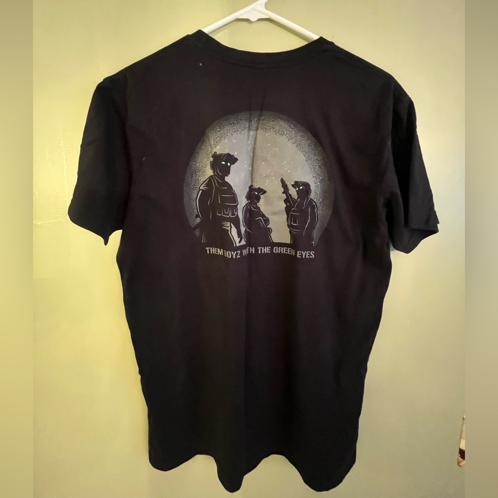 Savage Tacticians Black Graphic T-Shirt Medium - Picture 2 of 2